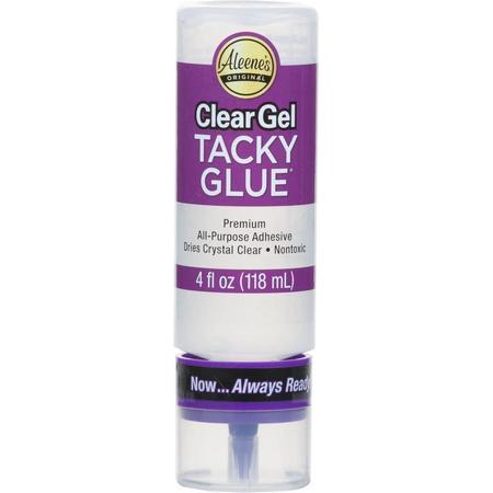 Aleenes - Clear Gel Tacky Glue - in handige knijpfles - 118ml